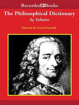cover image of The Philosophical Dictionary